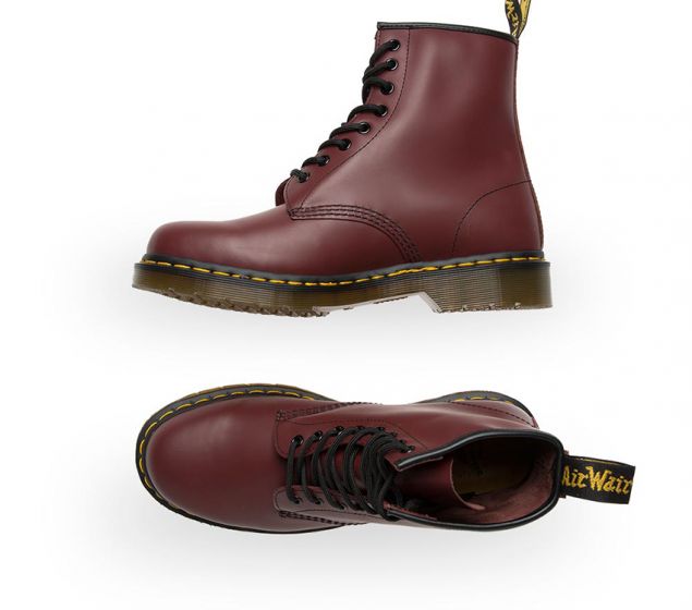 DR MARTENS | 1460Z DMC 8-EYE BOOT | CHERRY SMOOTH – satori-apps